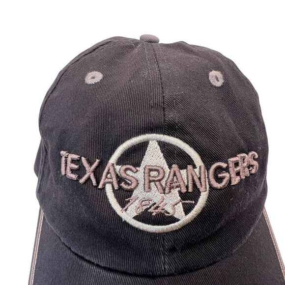 Texas rangers hat one riot one ranger hat Velcro strsp - Picture 2 of 14
